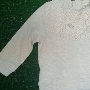 Brand new Zara girls sweet sweater