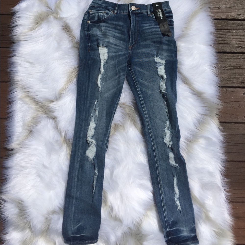 ✨NEW Express High Rise Legging Jeans Size 6s
