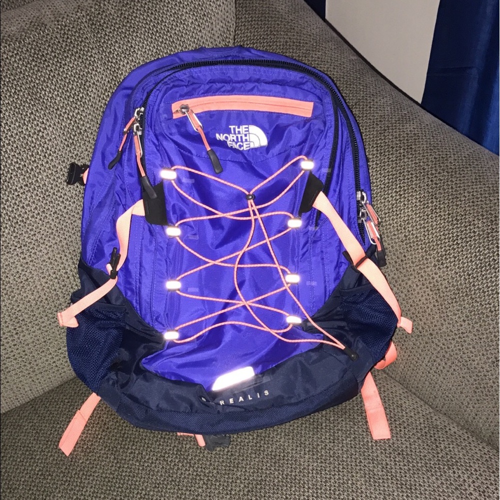 Purple North Face Borealis Backpack