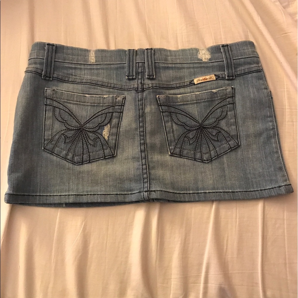 Frankie B Jean Skirt