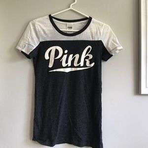Black and White VS Pink Tee