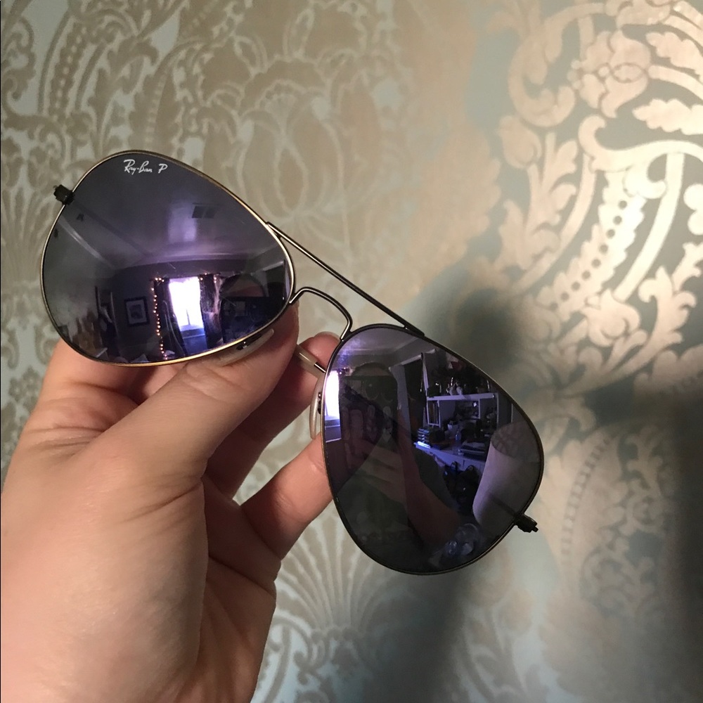 Ray-Ban Aviator Flash Lenses - Violet