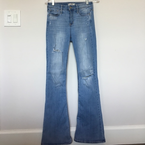 Ripped BootCut Jeans - Picture 1 of 5