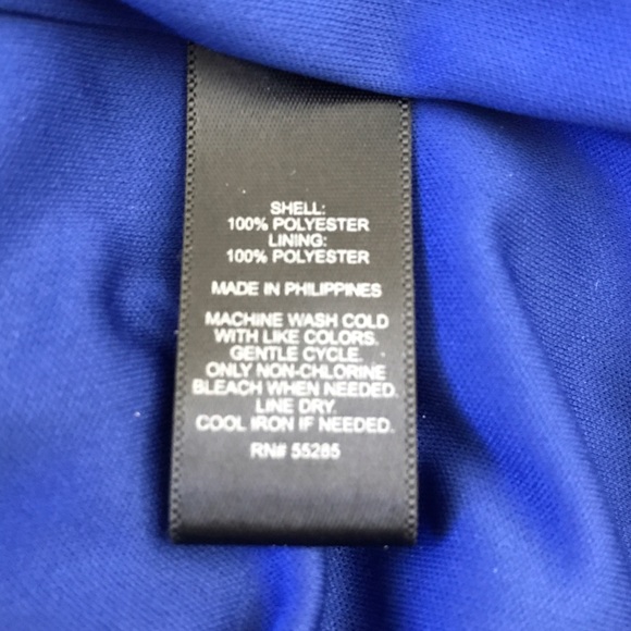 NWT Express Royal Blue Casual Dress - Picture 5 of 6