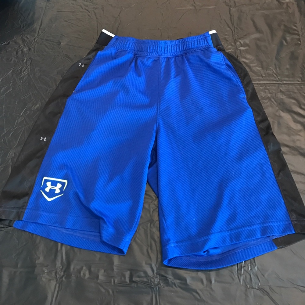 Youth boys Under Armour athletic shorts