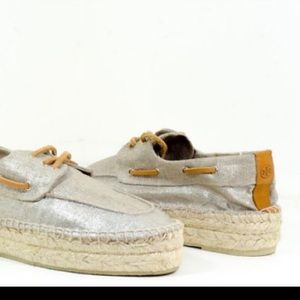 NEW w Box tory burch espadrille 8