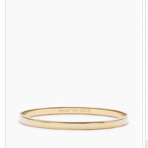 Kate Spade Heart of Gold Idiom Bangle