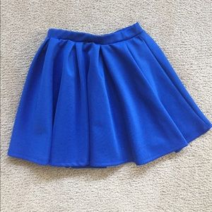 Pleated Skater Skirt