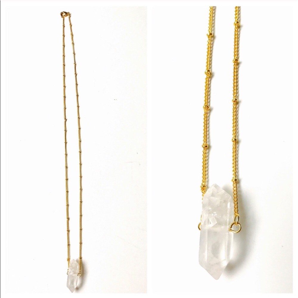 LAST🆕Crystal Quartz Necklace - Picture 11 of 12