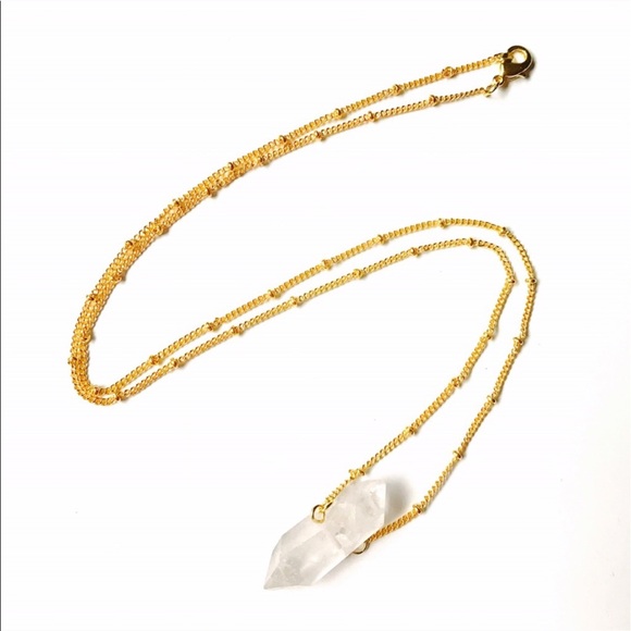LAST🆕Crystal Quartz Necklace - Picture 12 of 12
