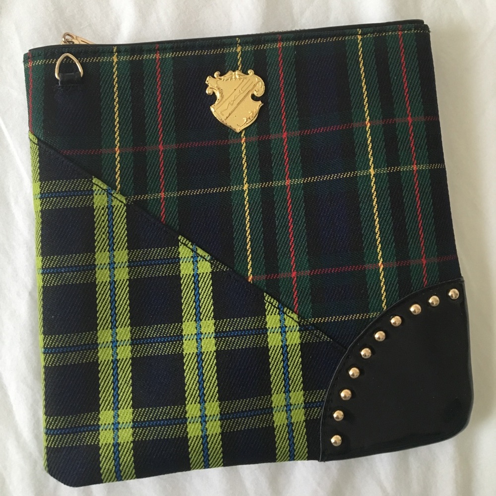 MAC cosmetic bag or small clutch