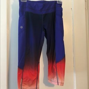 Athleta cropped leggings