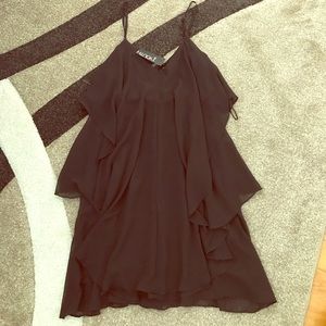 Tiered Little Black Dress