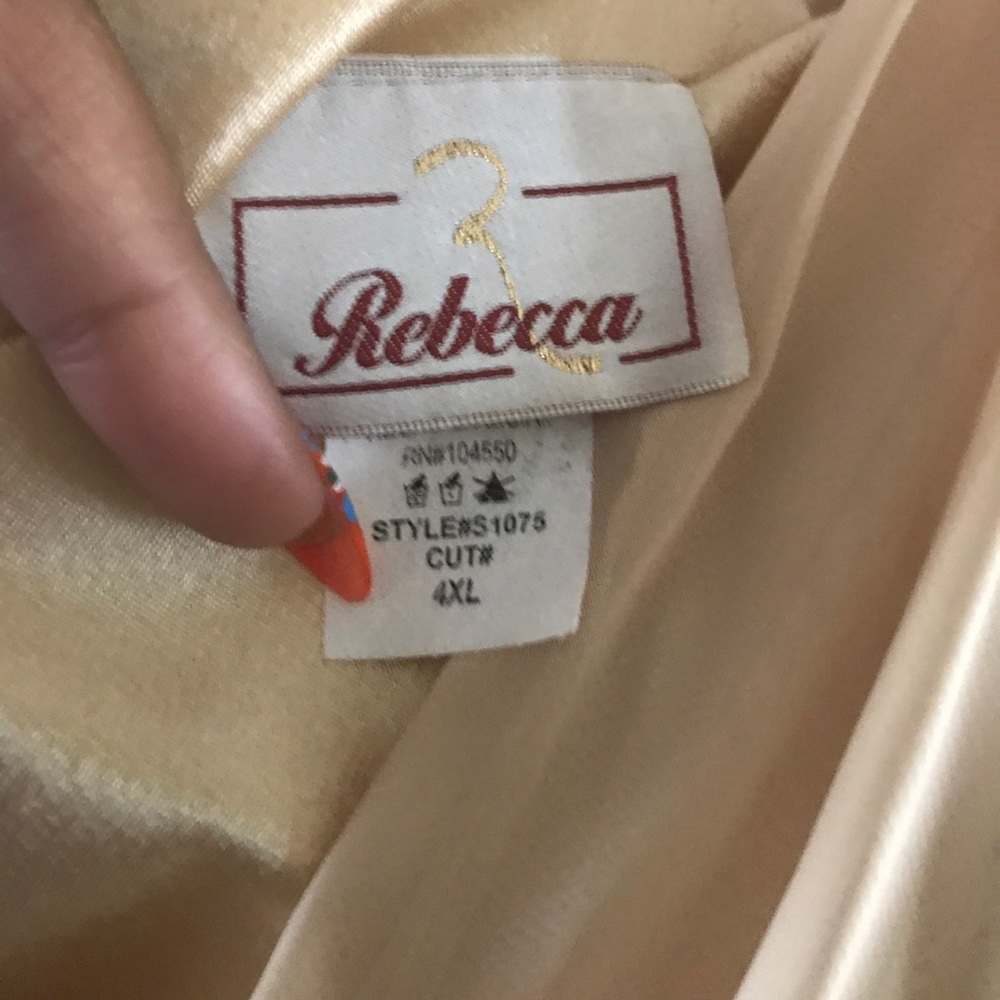 Gold Prom Dress - Picture 3 of 4