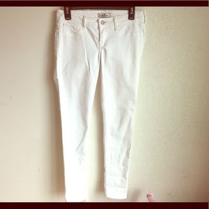 Hollister White Skinny Jeans