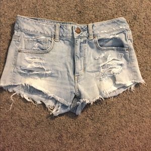 American Eagle high-waisted shorts