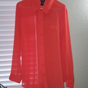 Torrid long sleeve button down