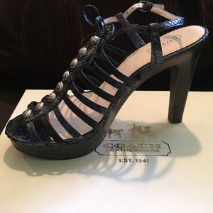 Coach Sarafina Snake heel