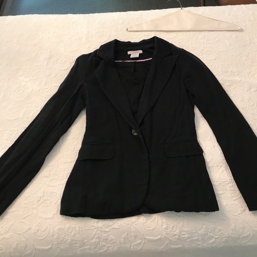 Black Business Coat (Small) by Charlotte Russe