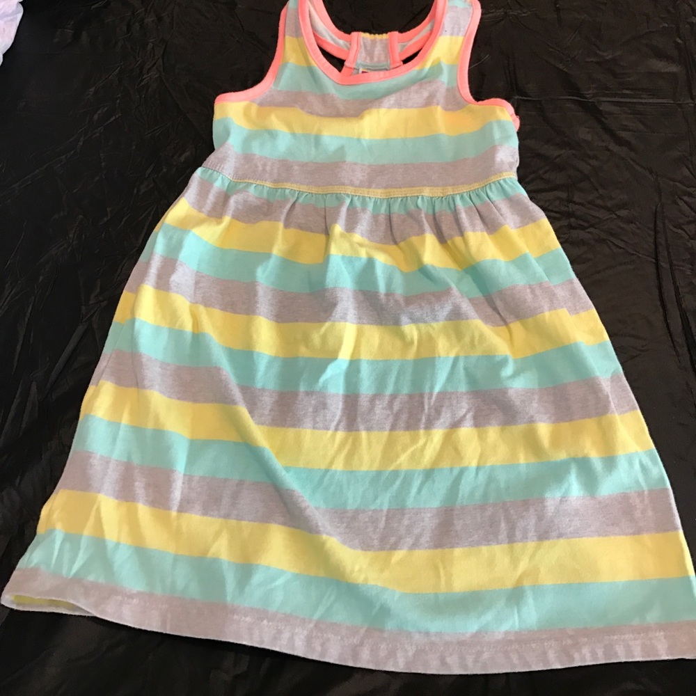 Toddler colorful striped dress