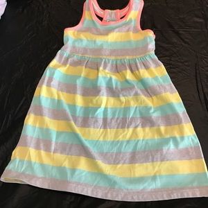 Toddler colorful striped dress