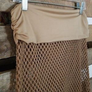 Maxi skirt/ beach cover up