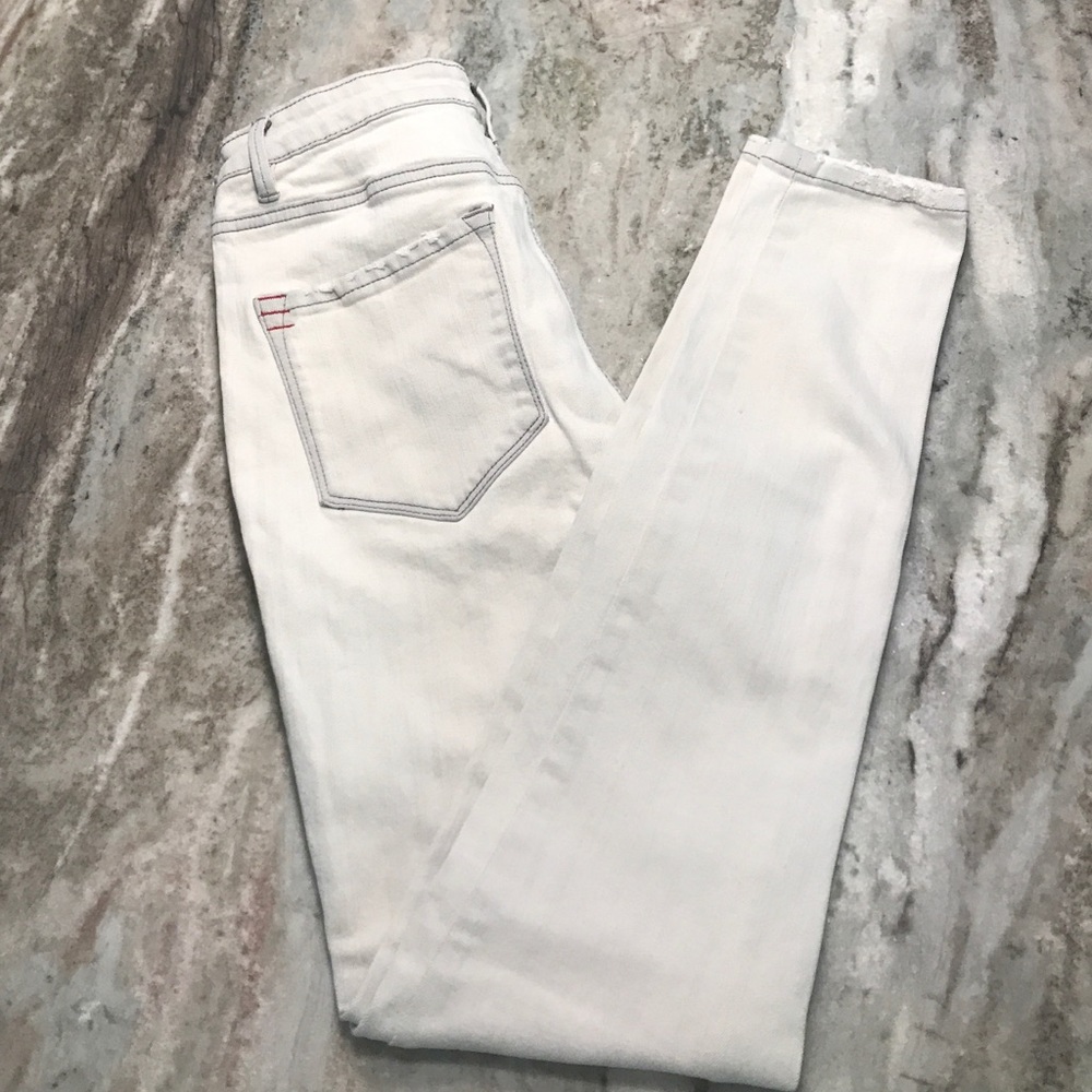 BDG High rise twig ankle - white wash