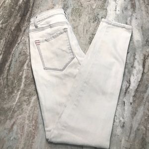 BDG High rise twig ankle - white wash