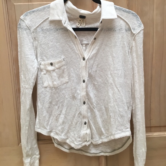 Free People Tops - Free People Button Up