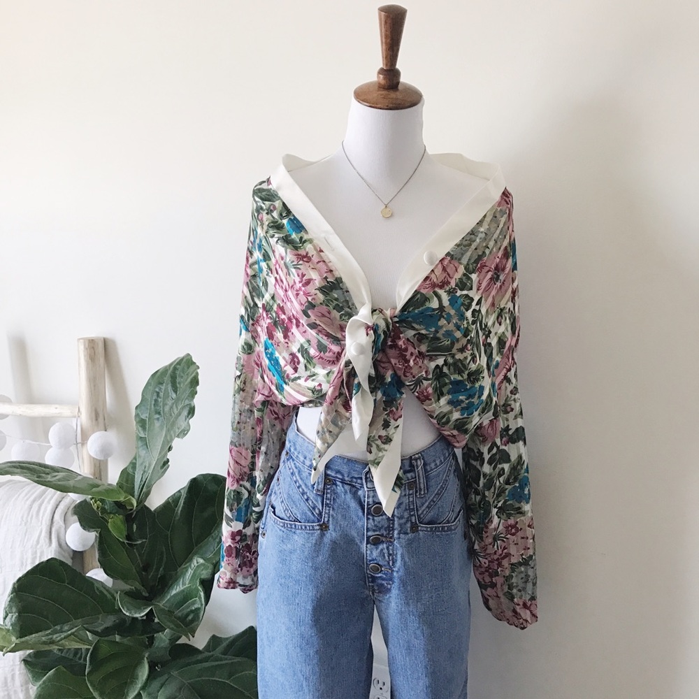 Vintage VS Gold Label Kimono Blouse