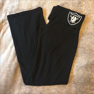Oakland Raiders yoga pants