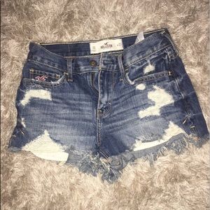 Hollister denim shorts