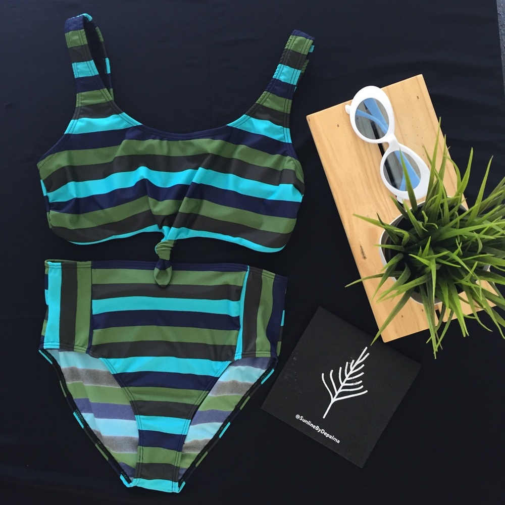 High waisted bikini
