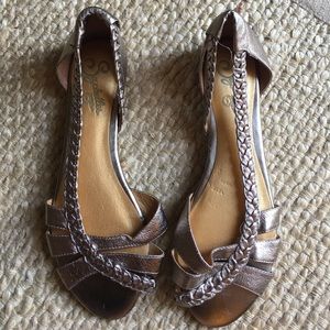 New Seychelles Silver Sandal