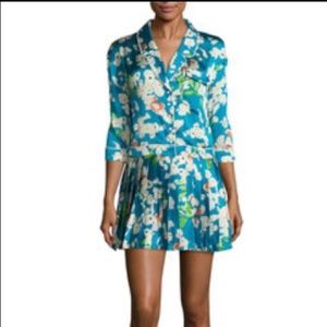 NEW.  lucca couture priscilla printed shirt dress