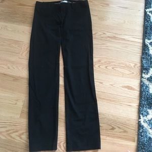Gap "True Straight" 8L black slacks