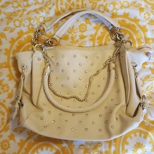 Charming charlie bling pleather purse