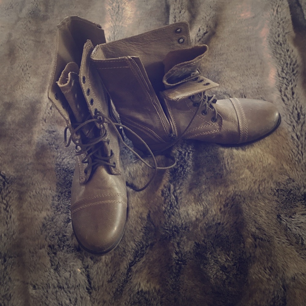 Steve Madden Combat Boots