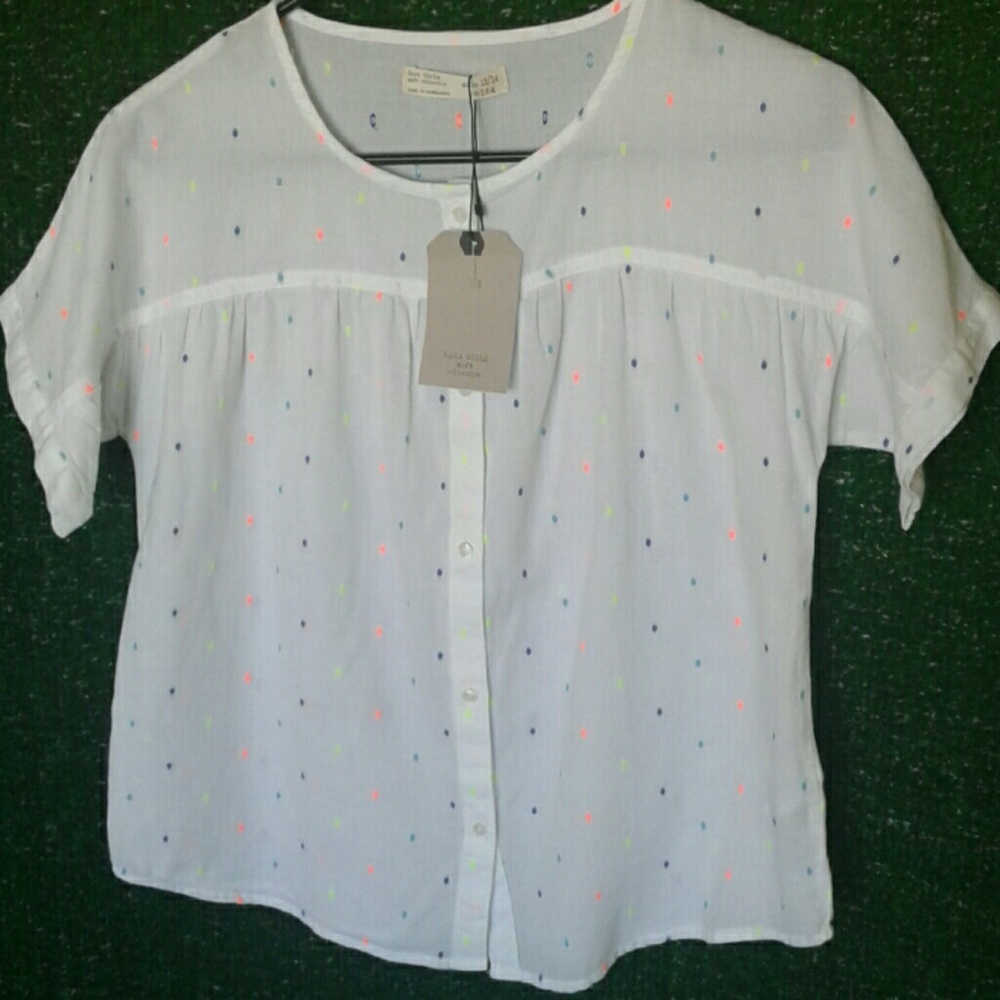 Brand new Zara girls top