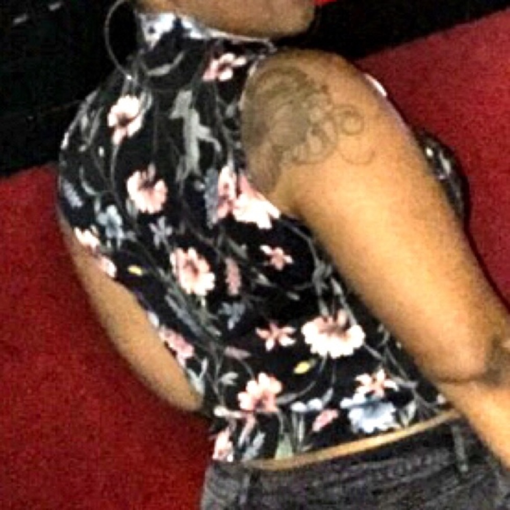 Crop Flower Top