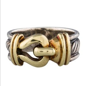 David Yurman Cable Buckle Ring