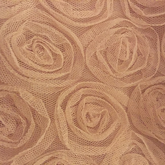 NWT Charlotte Russe crop high neck rosette top-M - Picture 6 of 6