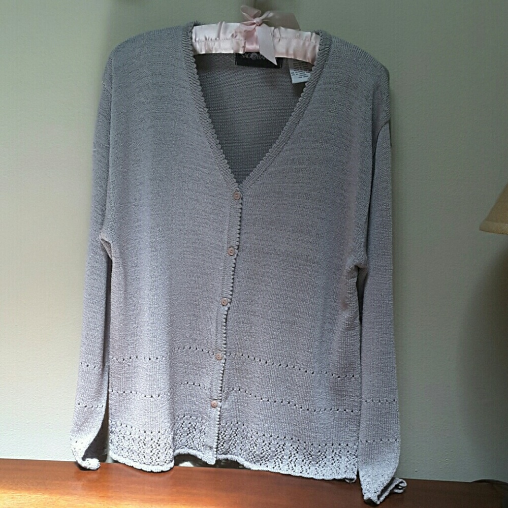 Gray Sag Harbor cardigan