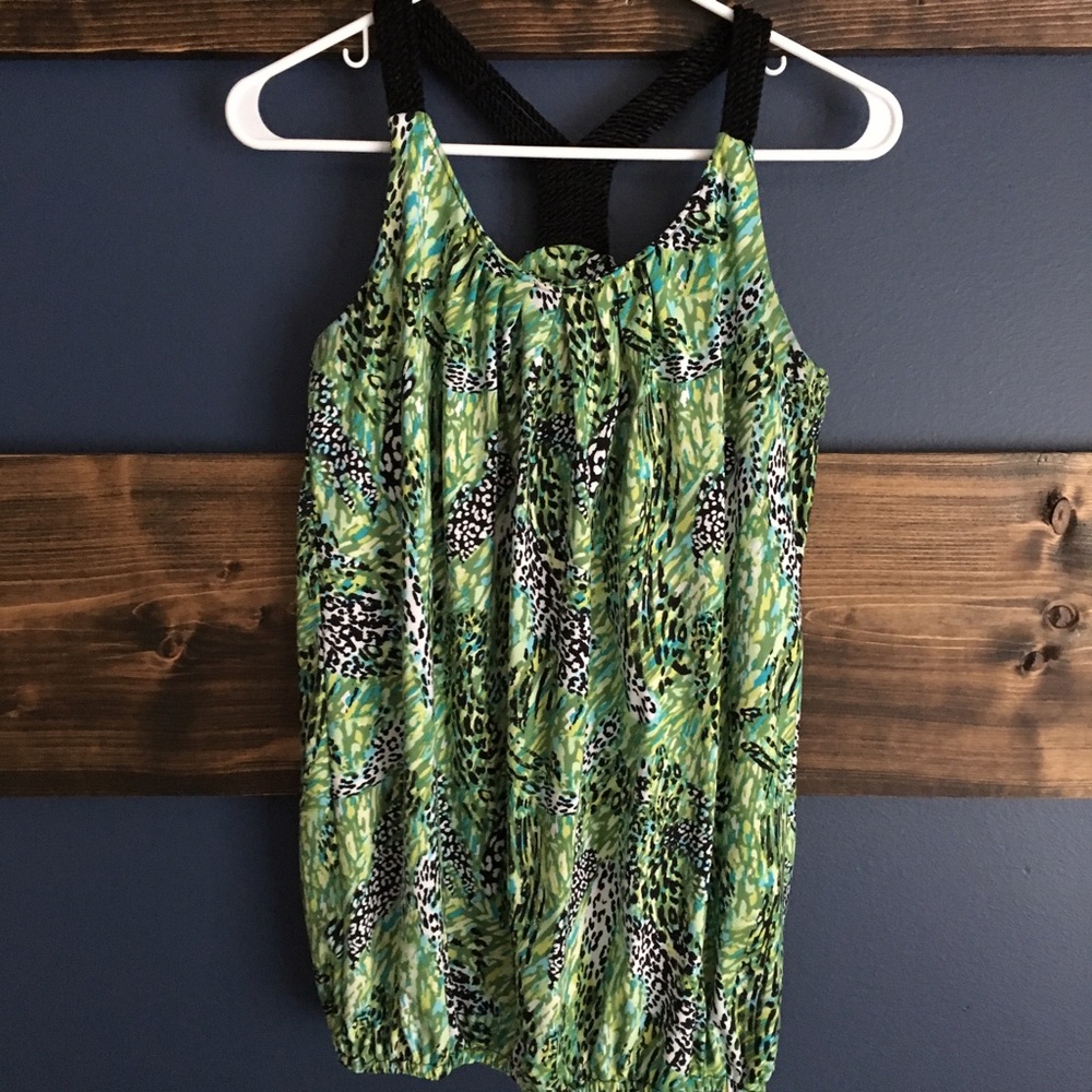 Green Cheetah Tank