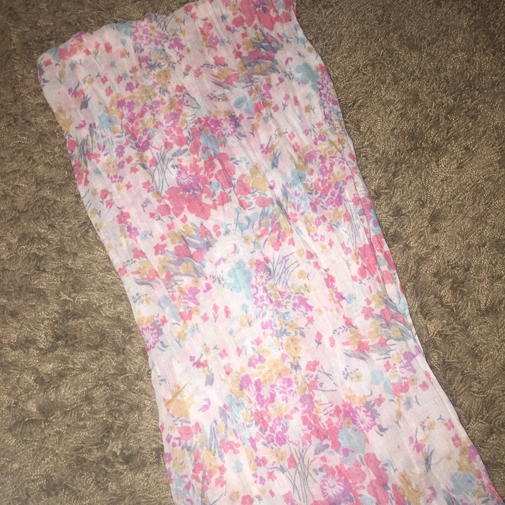 Floral Pastel Scarf