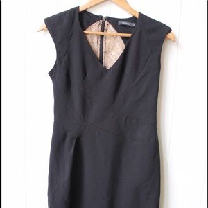 Black dress with lace back!