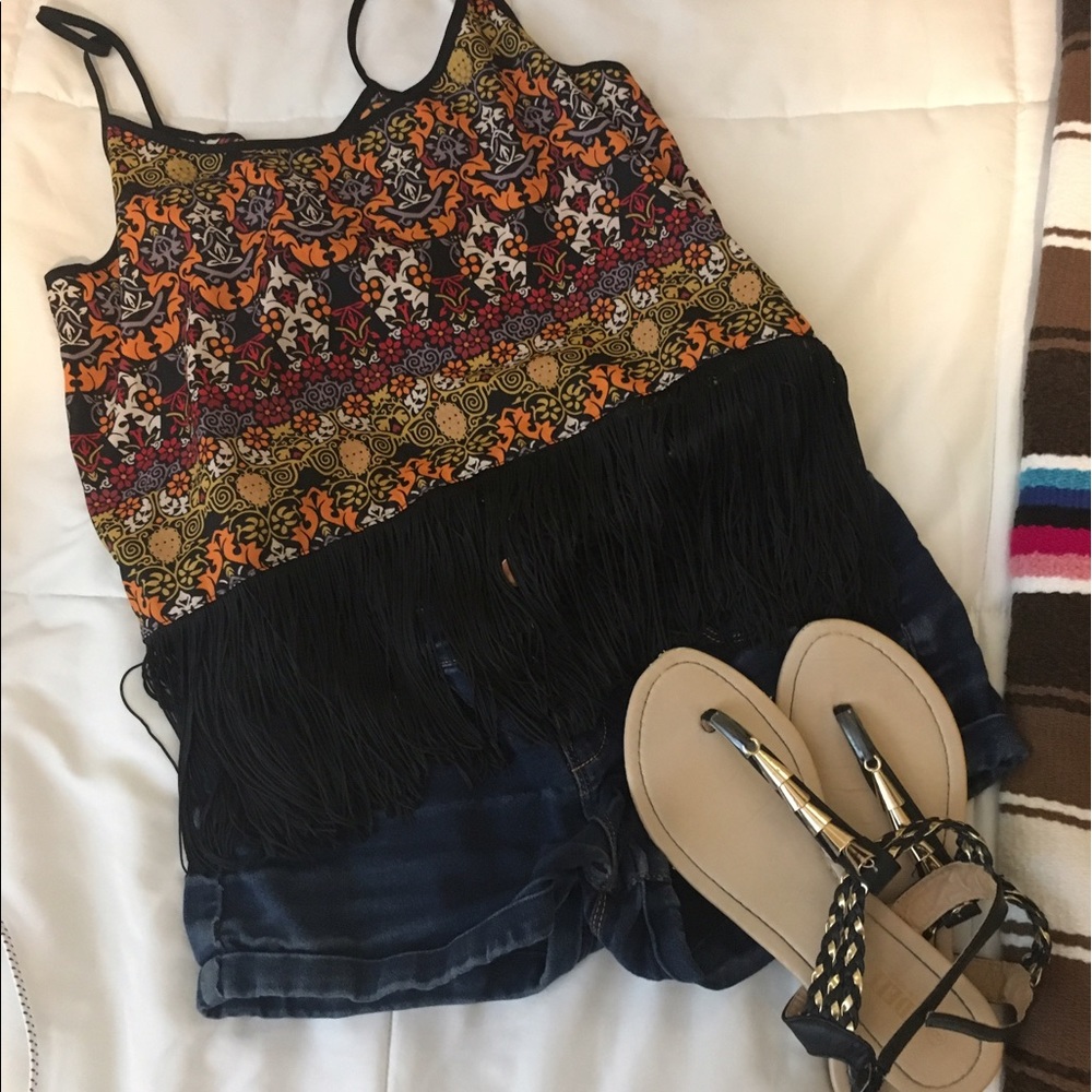 Spaghetti strap summer top!