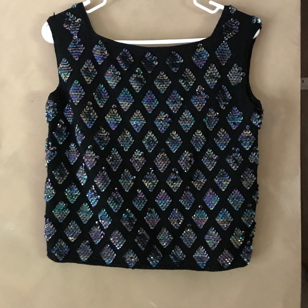 Hasn't Knit black vest