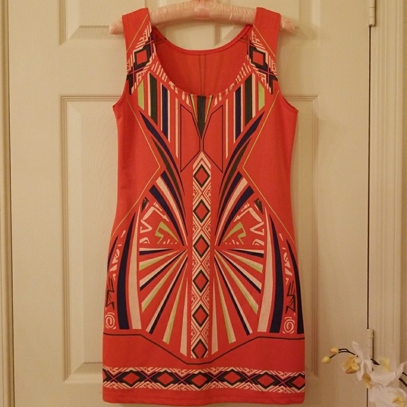 Orange dress - Picture 1 of 7