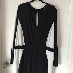 Stylish and beautiful Black and White Jumpsuit